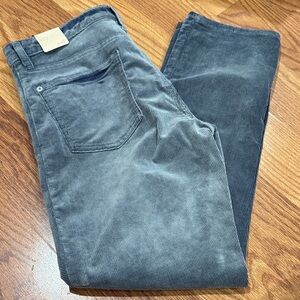 Pilcro Charcoal Corduroy Pants